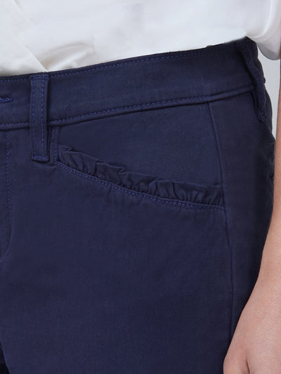 Pert Tapered Trouser w/ Ruffle Pocket